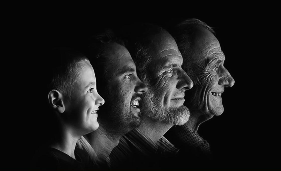 Фото мужчин детство молодость зрелость старость для окружающего мира